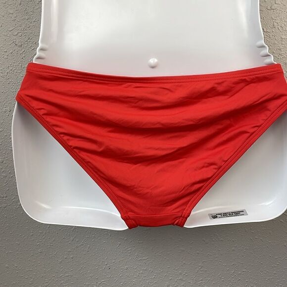 NWT MICHAEL Michael Kors Orange Swim Bottoms Sizes XS, L, or XL - Picture 3 of 4